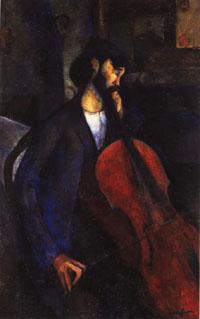 Amedeo Modigliani The Cellist oil painting picture